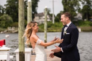 Radiant Romance - Oyster Point Hotel Wedding Photography
